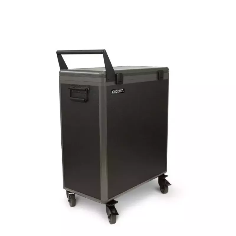 Kannettava laitehallintakärry DICOTA D32005 musta lattia-asennus