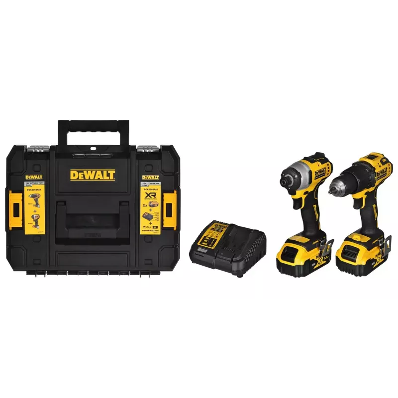 Akkuruuvinväännin DeWalt DCK2062D2T