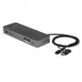 StarTech.com yleinen kannettavan telakointiasema, hybridi USB-C & USB-A -telakka, Dual 4K DP & HDMI, 60W PD, Mac / Windows / Chrome OS, 4x USB 5Gbps -keskitin, GbE