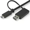 StarTech.com yleinen kannettavan telakointiasema, hybridi USB-C & USB-A -telakka, Dual 4K DP & HDMI, 60W PD, Mac / Windows / Chrome OS, 4x USB 5Gbps -keskitin, GbE