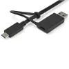 StarTech.com yleinen kannettavan telakointiasema, hybridi USB-C & USB-A -telakka, Dual 4K DP & HDMI, 60W PD, Mac / Windows / Chrome OS, 4x USB 5Gbps -keskitin, GbE