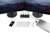StarTech.com yleinen kannettavan telakointiasema, hybridi USB-C & USB-A -telakka, Dual 4K DP & HDMI, 60W PD, Mac / Windows / Chrome OS, 4x USB 5Gbps -keskitin, GbE