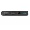 StarTech.com DKT30CHVCM USB-C-moniporttisovitin, HDMI 4K / VGA, Gigabit Ethernet, USB 3.0 USB-A