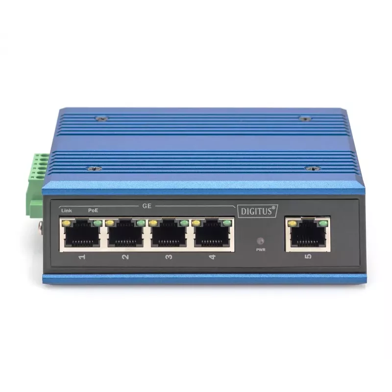 Hallitsematon kytkin Digitus DN-651120 4 porttia Gigabit PoE