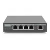 Digitus 4 porttia Gigabit 4PPoE -jatko 802.3at 60W musta