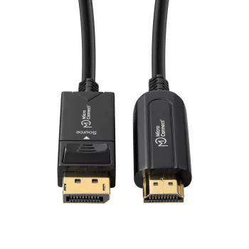 Microconnect DP-HDMI-1500V1.4OP -videokaapeliadapteri 15 m DisplayPort musta