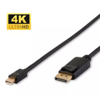 Microconnect DP-MMG-300MB DisplayPort-kaapeli 3 m Mini DisplayPort musta