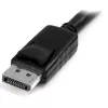 StarTech.com 1 m paneelikiinnitteinen DisplayPort-kaapeli – 4K x 2K – DisplayPort 1.2 -jatkokaapeli uros naaras – DP-videokaapeli paneelikiinnitteisellä DP-liittimellä – DP-näyttökaapeli