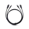 StarTech.com 6ft (1,8 m) DisplayPort- ja USB 5 Gbit/s KVM-kaapeli, 4K 60 Hz, yleisesti yhteensopiva DP 1.2/USB 3.0 -yhdistelmäkaapeli KVM-kytkimille