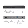 Telakointiasema ALOGIC MX3 USB-C TripleDisplay 100W Power Delivery
