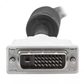 StarTech.com 10m DVI-D Dual-Link -kaapeli – M/M, 10 m, DVI-D, DVI-D, uros, uros, musta, valkoinen