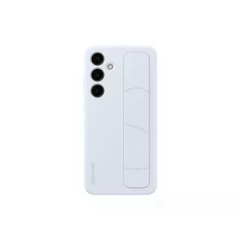 Suojakotelo Samsung Galaxy S24+ vaaleansininen monokromaattinen pöytäteline