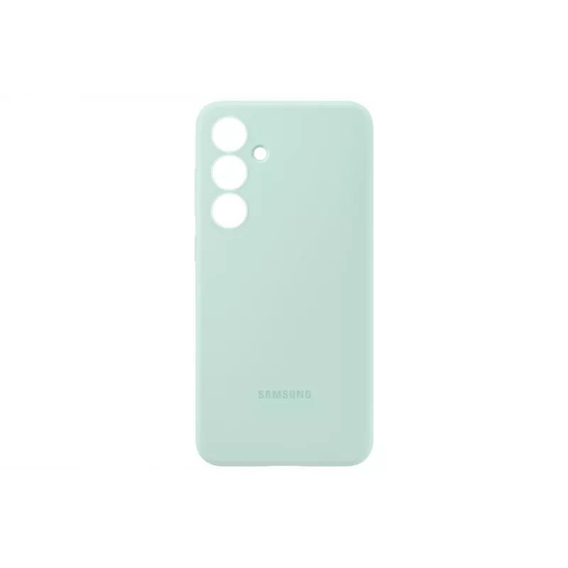 Silikonikotelo Samsung Galaxy S24 FE suojakotelo mintunvärinen