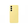 Suojakotelo Samsung Galaxy S24 FE silikonikotelo monokromaattinen keltainen