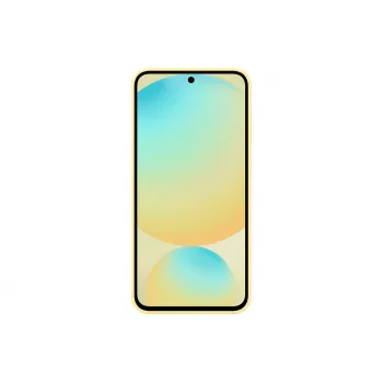 Suojakotelo Samsung Galaxy S24 FE silikonikotelo monokromaattinen keltainen