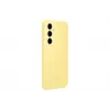 Suojakotelo Samsung Galaxy S24 FE silikonikotelo monokromaattinen keltainen