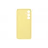 Suojakotelo Samsung Galaxy S24 FE silikonikotelo monokromaattinen keltainen