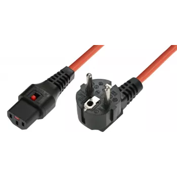 Microconnect EL248S virtajohto oranssi 3 m C13 liitin