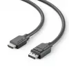 ALOGIC DisplayPort-HDMI-kaapeli 3 m EL2DPHD-03 korkea laatu