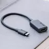 USB-C - HDMI -adapteri ALOGIC EL2UCHD-ADP 4K-tuki 20 cm