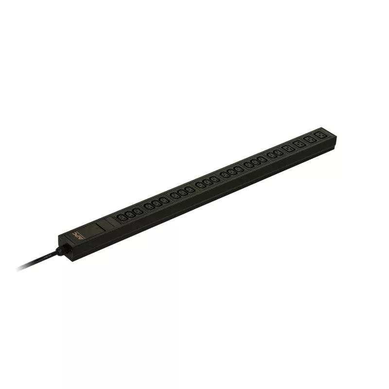 APC Easy Rack PDU, Basic, 0U, 1-vaihe, 3,7kW, 230V, 16A, 20 x C13 ja 4 x C19 -pistorasia, IEC60309 2P+E -tulo