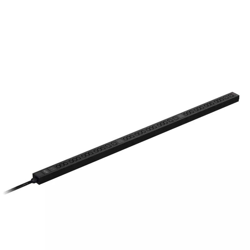 APC Easy Rack PDU, Basic, 0U, 3-vaiheinen, 11 kW, 230 V, 16 A, 36 x C13 ja 6 x C19 -pistorasia, IEC60309 3P+N+PE -tulo
