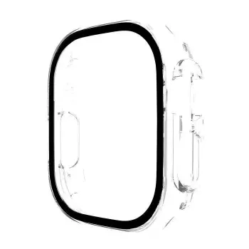 eSTUFF Titan Shield Full Body -näytönsuoja Apple Watch Series 9/8/7 45 mm – läpinäkyvä