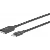 eSTUFF ES601165 Lightning-kaapeli 1,5 m harmaa
