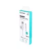 Lightning-kaapeli eSTUFF ES601170 1m USB-A 2,4A 5V valkoinen