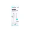 Lightning-kaapeli eSTUFF ES602270 3m USB-C 2,4A valkoinen