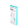 Lightning-kaapeli eSTUFF ES602270 3m USB-C 2,4A valkoinen