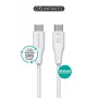eSTUFF ES604170 USB-kaapeli USB 2.0 1 m USB-C valkoinen