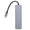 eSTUFF ES623012 kannettavan tietokoneen telakka/porttireplikaattori USB 3.2 Gen 1 (3.1 Gen 1) Type-C harmaa