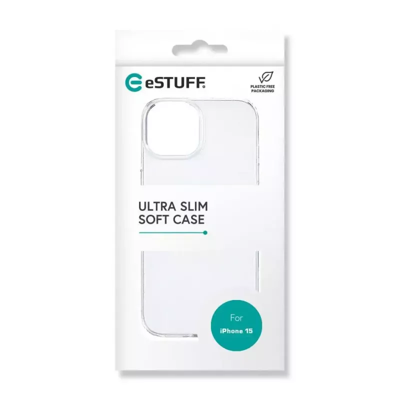 eSTUFF ES67100025 puhelinkotelo 15,5 cm (6,1 tuumaa) kotelo läpinäkyvä