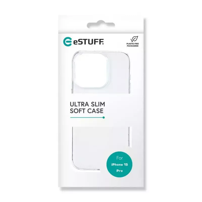 eSTUFF ES67100027 puhelinkotelo 15,5 cm (6,1 tuumaa) kotelo läpinäkyvä