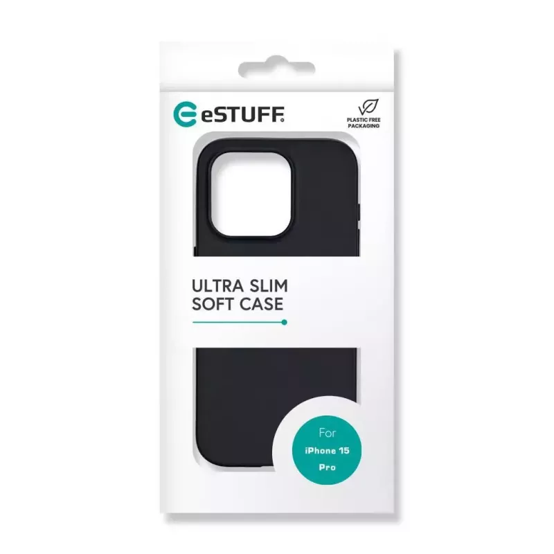 eSTUFF ES67101027 matkapuhelinkotelo 15,5 cm (6,1 tuumaa) kotelo musta