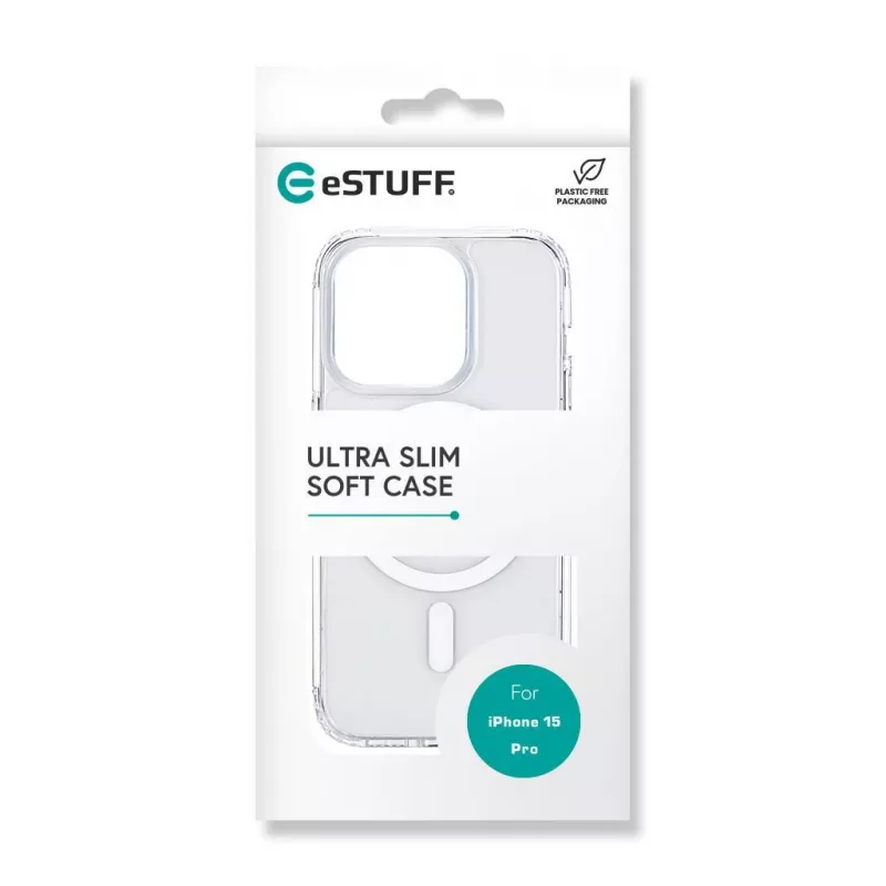 eSTUFF ES67140027 puhelinkotelo 15,5 cm (6,1 tuumaa) kotelo läpinäkyvä