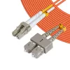 Microconnect FIB420001 InfiniBand/kuituoptinen kaapeli 1 m LC SC oranssi