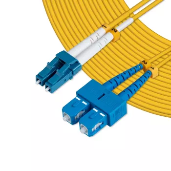 Microconnect FIB421015 InfiniBand/kuituoptinen kaapeli 15 m LC SC keltainen