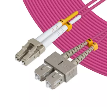 Microconnect FIB422001P InfiniBand/kuituoptinen kaapeli 1 m LC SC violetti