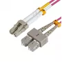 Microconnect FIB422002P InfiniBand/kuituoptinen kaapeli 2 m LC SC violetti