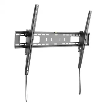 StarTech.com TV-seinäteline 60-100 tuuman VESA-näytöille (165lb/75kg) – raskaan sarjan kallistuva universaali TV-seinäteline – säädettävä asennusteline suurille litteille näytöille – matala profiili
