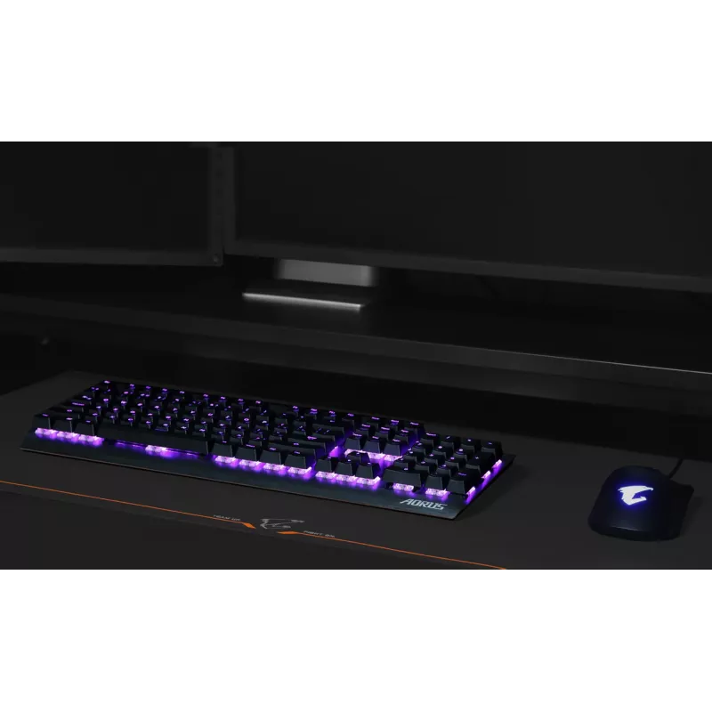 GIGABYTE AMP900 pelihiirimatto musta, oranssi