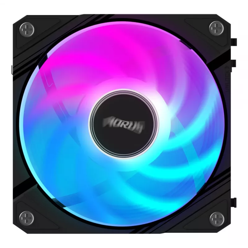 Gigabyte AORUS EZ CHAIN FAN 120 kotelotuuletin, 120 mm, musta, GP-ECFAN1201