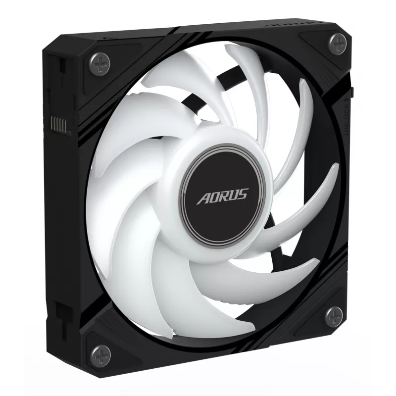 Gigabyte AORUS EZ CHAIN FAN 120 kotelotuuletin, 120 mm, musta, GP-ECFAN1201
