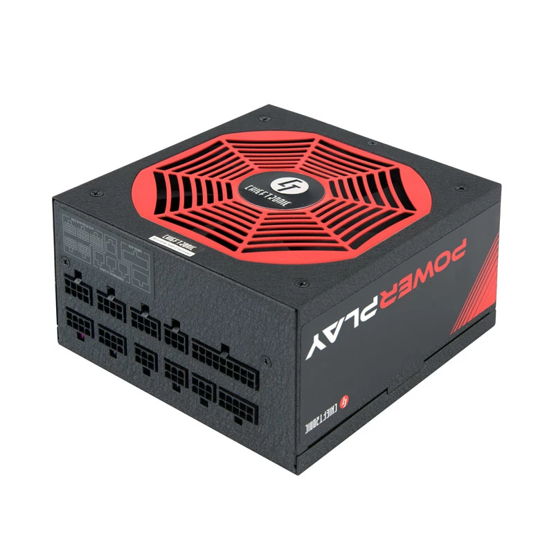 Chieftec PowerPlay virtalähde 850 W 20+4-Pin ATX PS/2 musta, punainen
