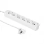 Microconnect GRU00615W jakotukki 1,5 m 6 verkkopistorasiaa valkoinen