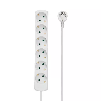 Microconnect GRU00615W jakotukki 1,5 m 6 verkkopistorasiaa valkoinen