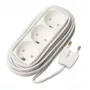 Jatkojohto Microconnect GRUELU3H050 5 m 3 AC-pistorasiaa valkoinen