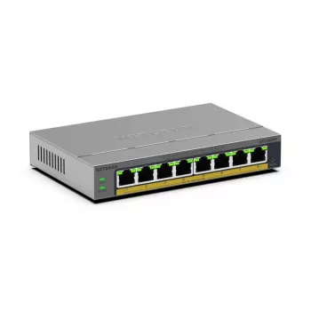 NETGEAR GS108EPP hallitsematon Gigabit Ethernet (10/100/1000) Power over Ethernet (PoE) pöytä-/seinäasennus harmaa